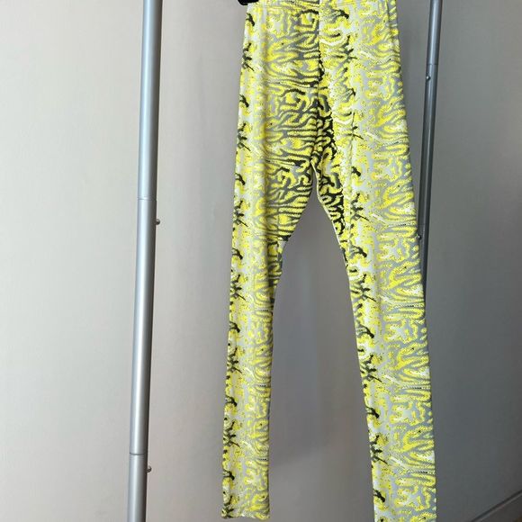 MAISIE WILEN BODY SHOP YELLOW BRAIN LEGGINGS - Picture 3 of 5